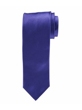 Purpurowy satynowy jedwabny krawat Profuomo