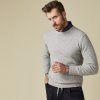 Sweter męski z wełny - stylizacja