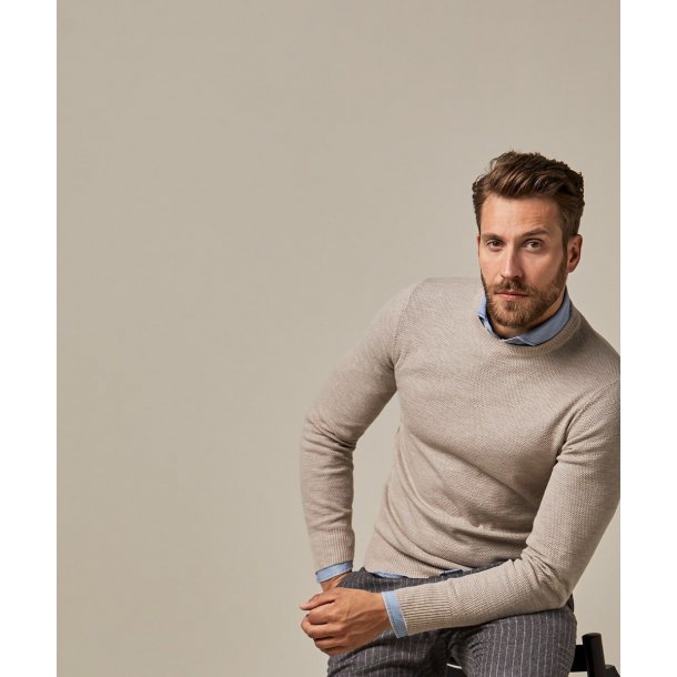 stylizacja sweter męski z bawełny