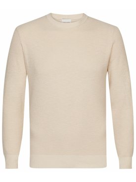Biały sweter Profuomo