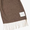 brązowy szal profuoma 100 wełna jagnięca 2