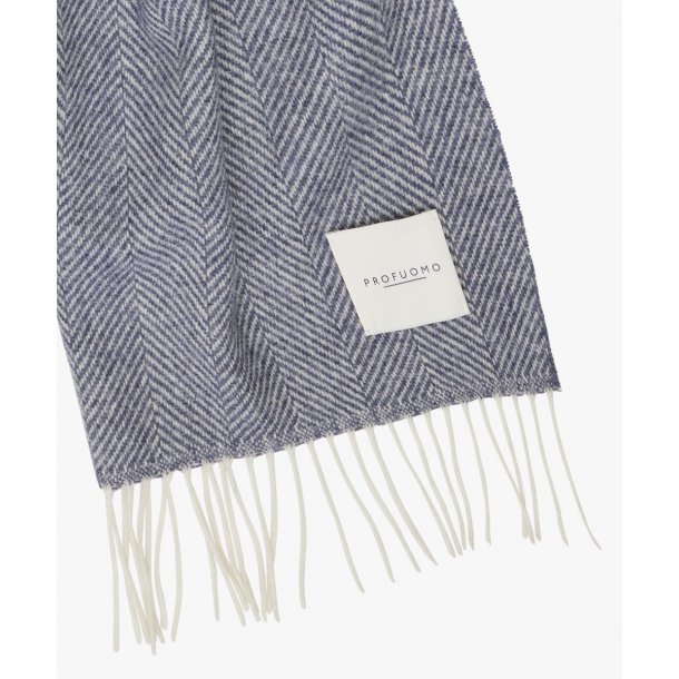 szary szal profuoma 100 wełna jagnięca 2