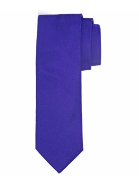 Purpurowy jedwabny krawat Profuomo
