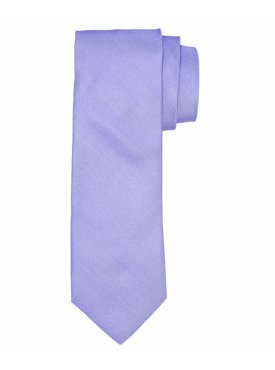 Liliowy jedwabny krawat Profuomo