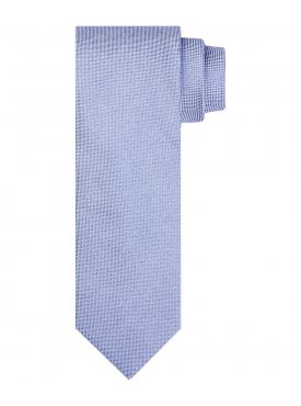 Elegancki niebieski krawat jedwabny faux uni