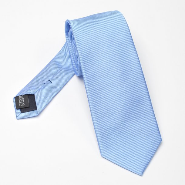 Błękitny krawat jedwabny Profuomo