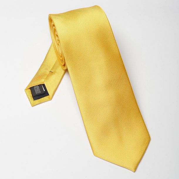 żółty krawat