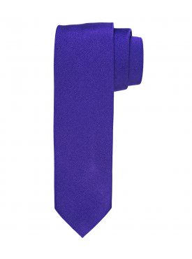 Fioletowy krawat jedwabny Michaelis 7,5 cm