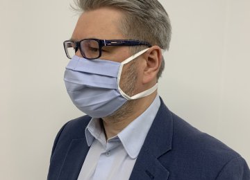 Eleganckie maseczki ochronne na twarz wielorazowe