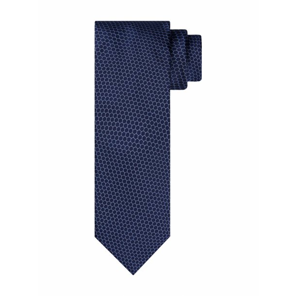 granatowy krawat 