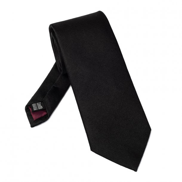 czarny stryktura krawat 1