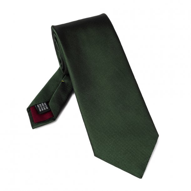 Krawat jedwabny zielony 