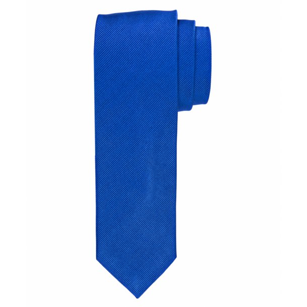 Niebieski krawat jedwabny 8 cm