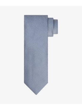 Niebieski jedwabny krawat Profuomo