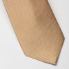 Krawat beżowy jedwabny