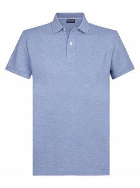 Męska koszulka polo Profuomo błękitna
