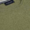zielony sweter z bawełny organicznej