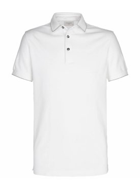 Koszulka polo męska biała Profuomo 