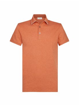 Męska koszulka polo Profuomo pomarańczowa