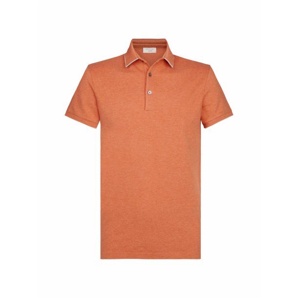 koszulka polo męska pomarańczowa