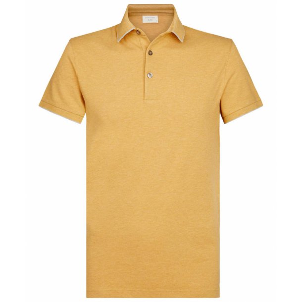 koszulka polo żółta męska
