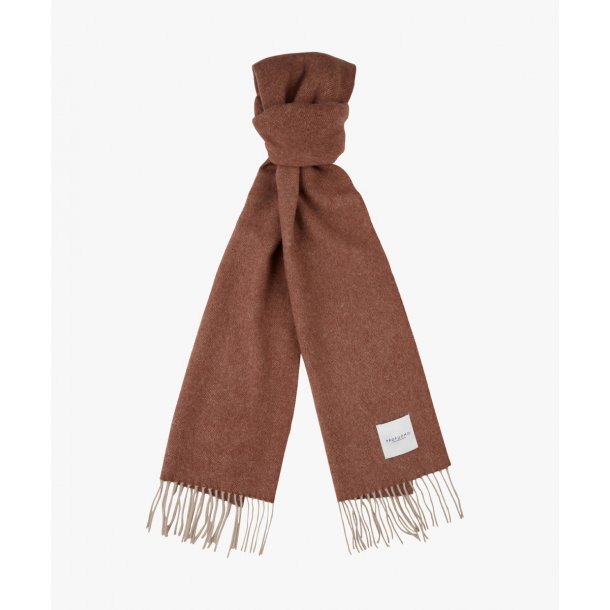 Rudy szal profuoma 100 wełna jagnięca