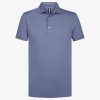 Męska koszulka polo szara Mid blue Profuomo 