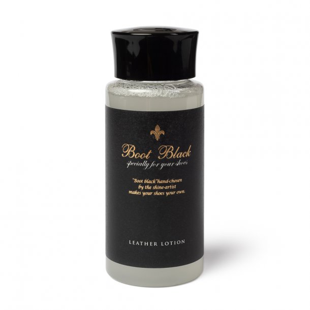 Boot Black Leather Lotion