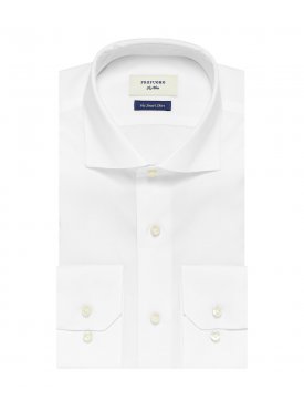 Elegancka biała koszula męska Profuomo Sky Blue - smart shirt