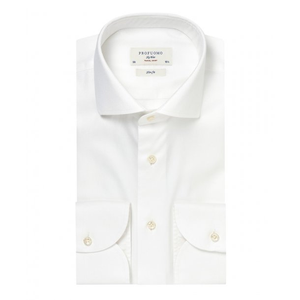 Elegancka biała koszula męska Profuomo TRAVEL