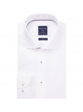 Biała bawełniana koszula Profuomo SLIM FIT